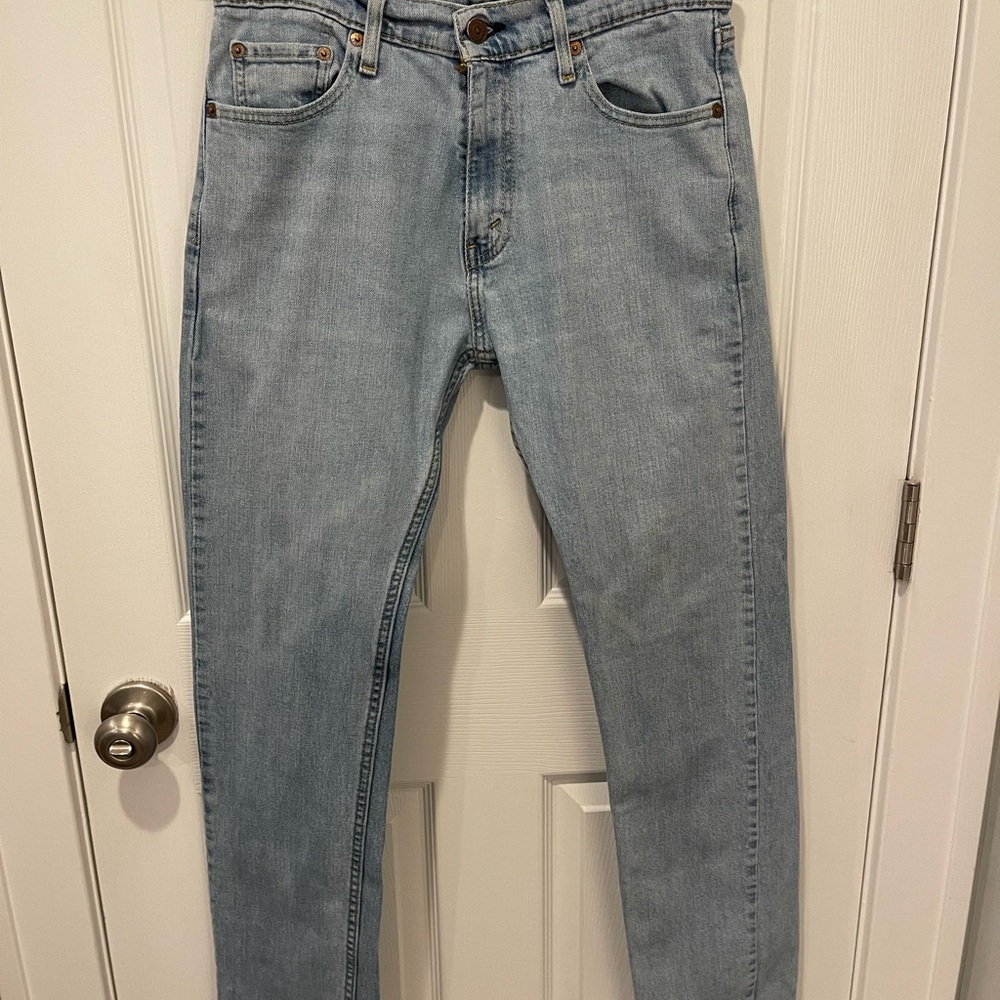 Levi's Light Blue 505 Slim Straight Men's Jeans